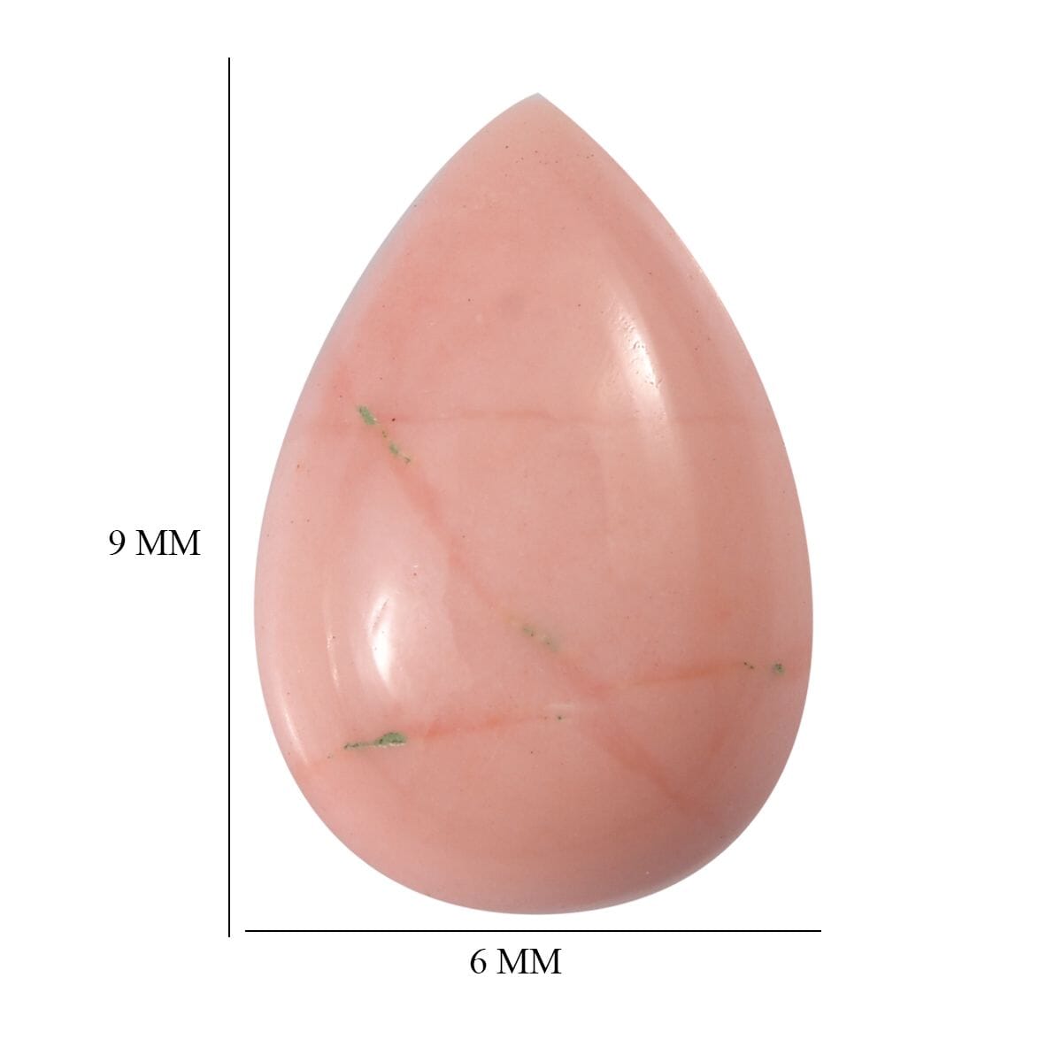 Oregon Sunrise Peach Opal (Pear 9x6 mm) 0.66 ctw Loose Gemstone image number 4