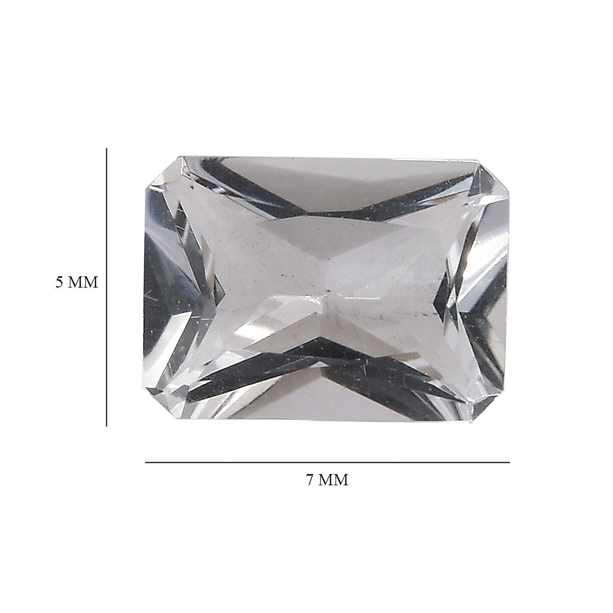 Brazilian Petalite Set of 2 (Oct 7x5 mm) 1.45 ctw Loose Gemstone image number 4