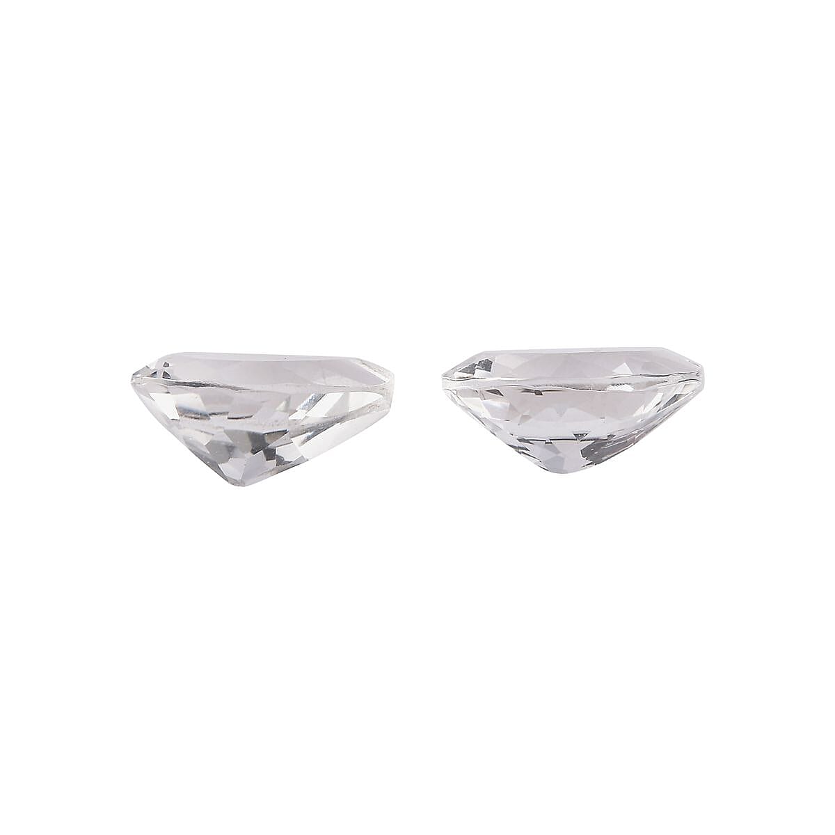 Brazilian Petalite Set of 2 (Pear 7x5 mm) 1.01 ctw Loose Gemstone