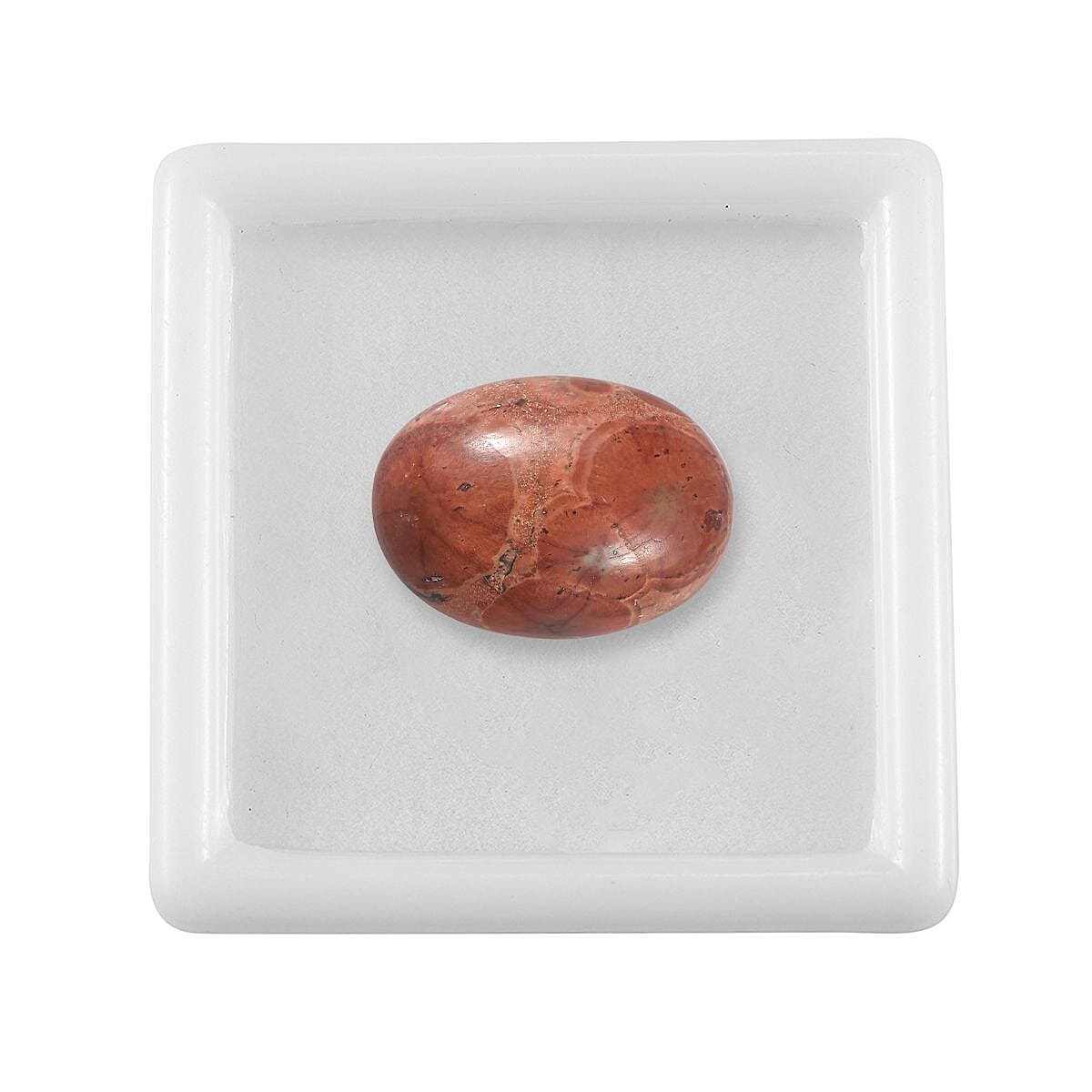 Poppy Jasper (Ovl 10x13 mm) 8.14 ctw Loose Gemstone image number 3
