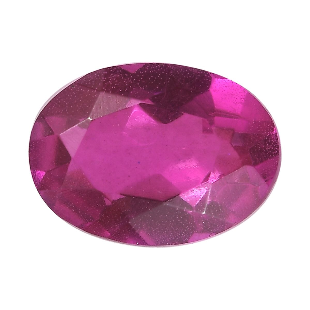 Radiant Orchid Triplet Quartz (Ovl 7x5mm) 0.75 ctw Loose Gemstone image number 0