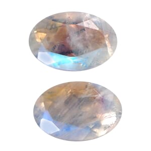 AA Rainbow Moonstone (Ovl 6x4 mm) 0.68 ctw Loose Gemstone