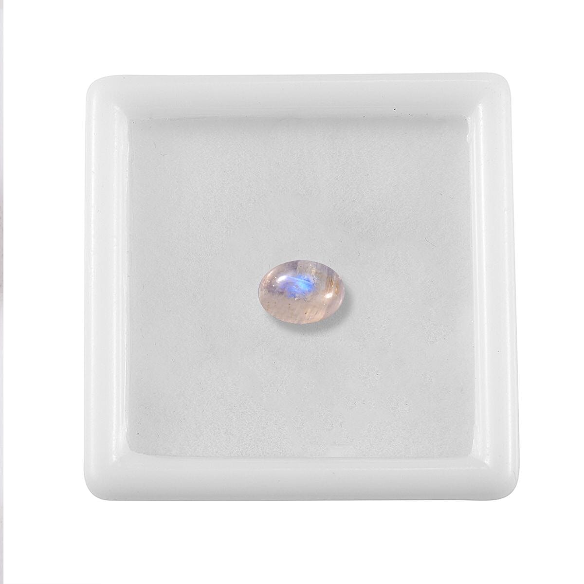 Rainbow Moonstone (Oval 8x6 mm) 1.30 ctw Loose Gemstone