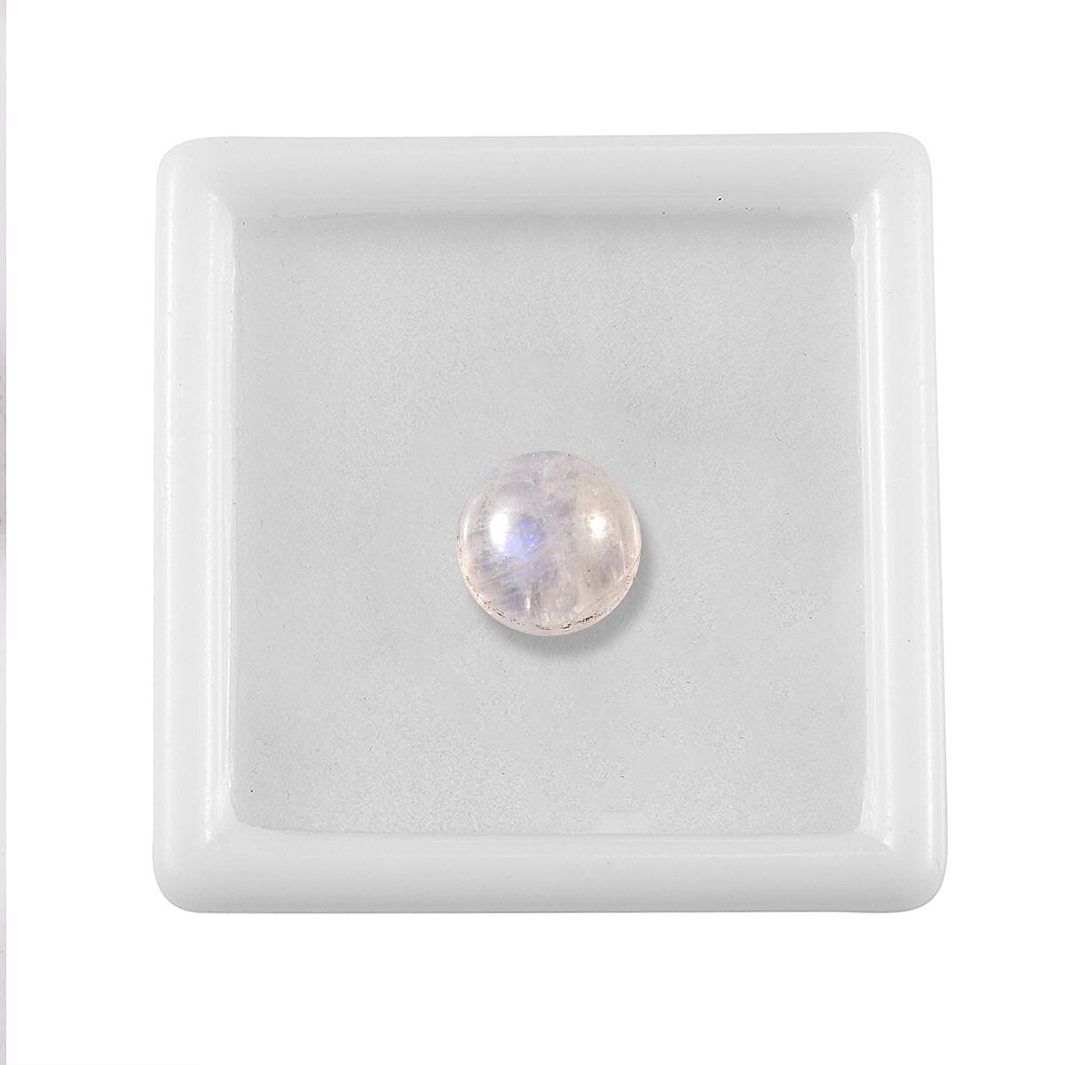 Rainbow Moonstone (Rnd 10 mm) 3.45 ctw Loose Gemstone