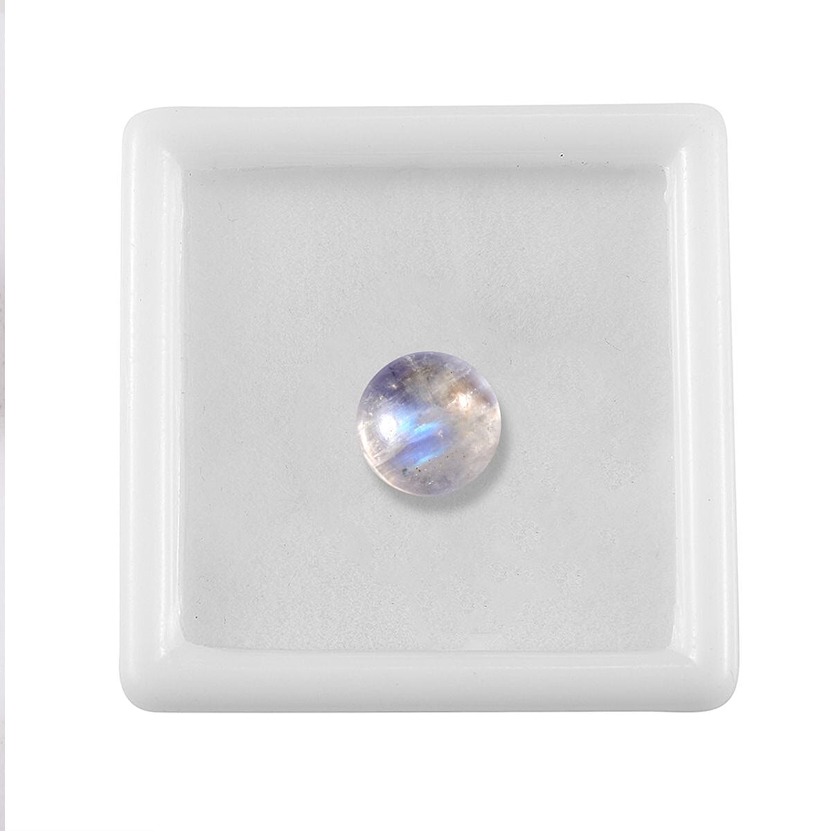 AA Rainbow Moonstone (Rnd 10 mm) 3.70 ctw Loose Gemstone image number 3