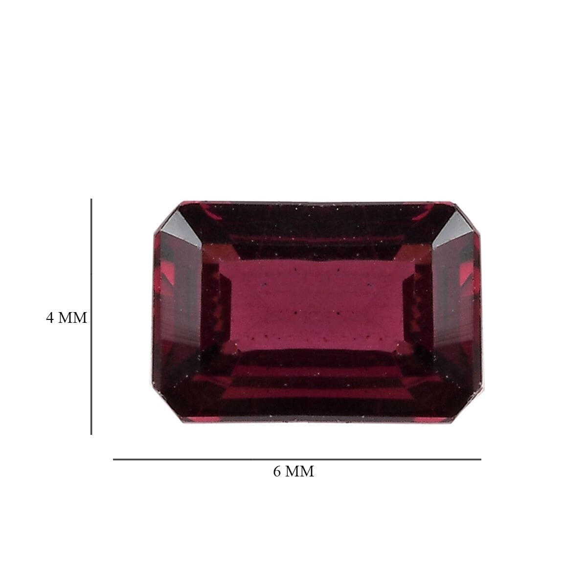AAA Orissa Rhodolite Garnet Set Of 2 (Oct 6x4 mm) 1.10 ctw Loose Gemstone image number 4