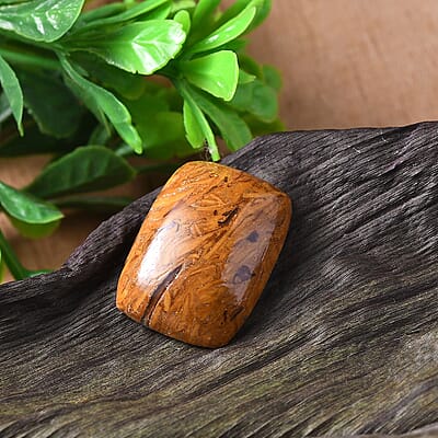 Script Stone (Cush 20x15 mm) 11.40 ctw Loose Gemstone