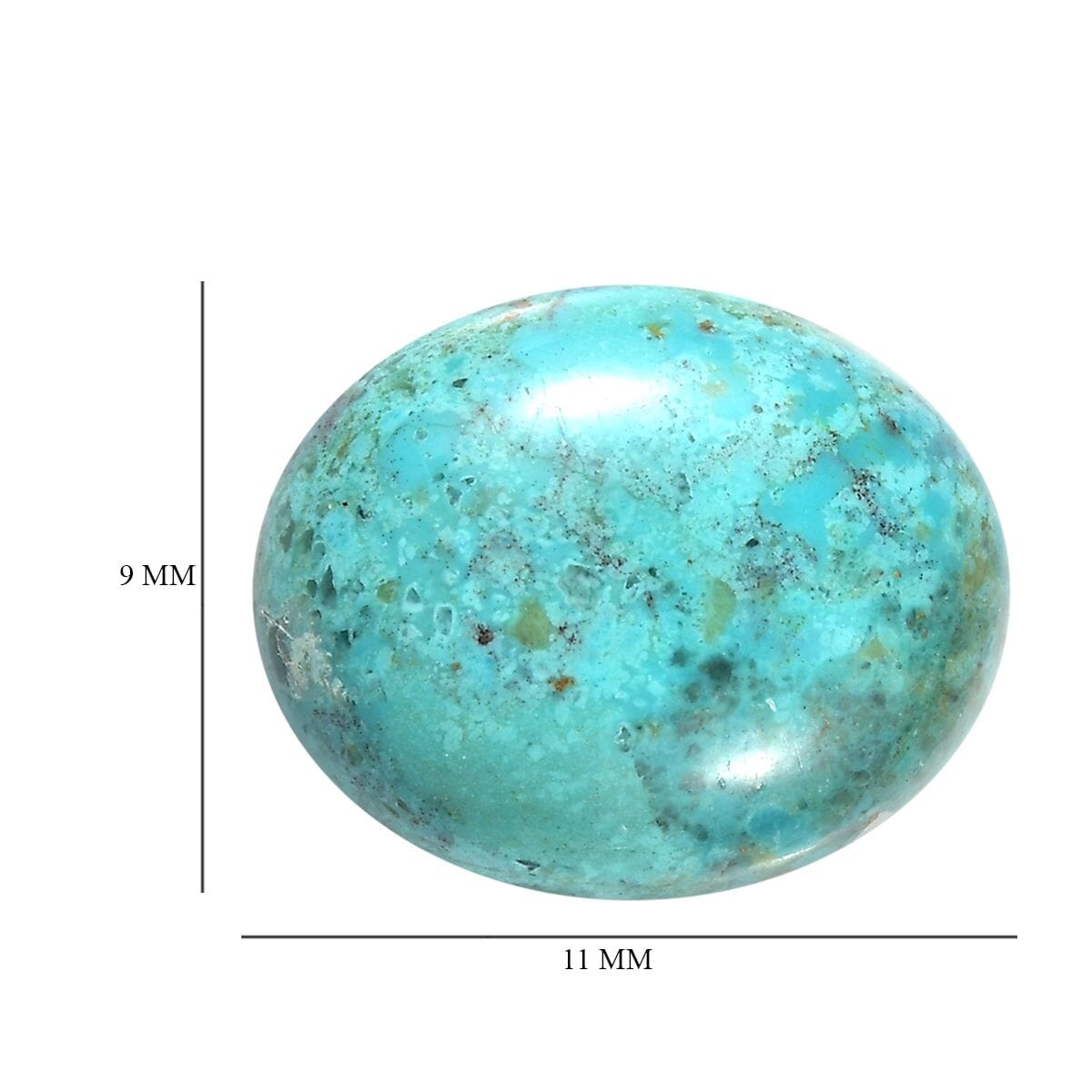 Table Mountain Shadowkite (Ovl 11x9 mm) 2.50 ctw Loose Gemstone image number 4