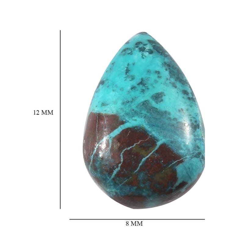 Table Mountain Shadowkite (Pear 12x8 mm) 2.02 ctw Loose Gemstone
