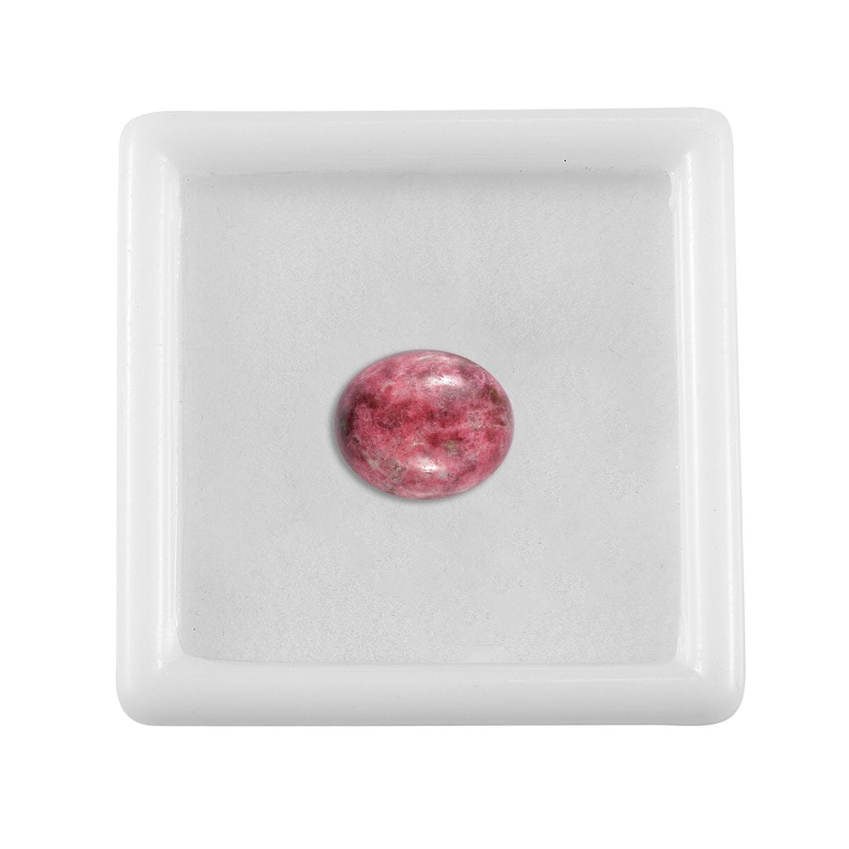 Norwegian Thulite (Ovl 12x10 mm) 4.87 ctw Loose Gemstone image number 3