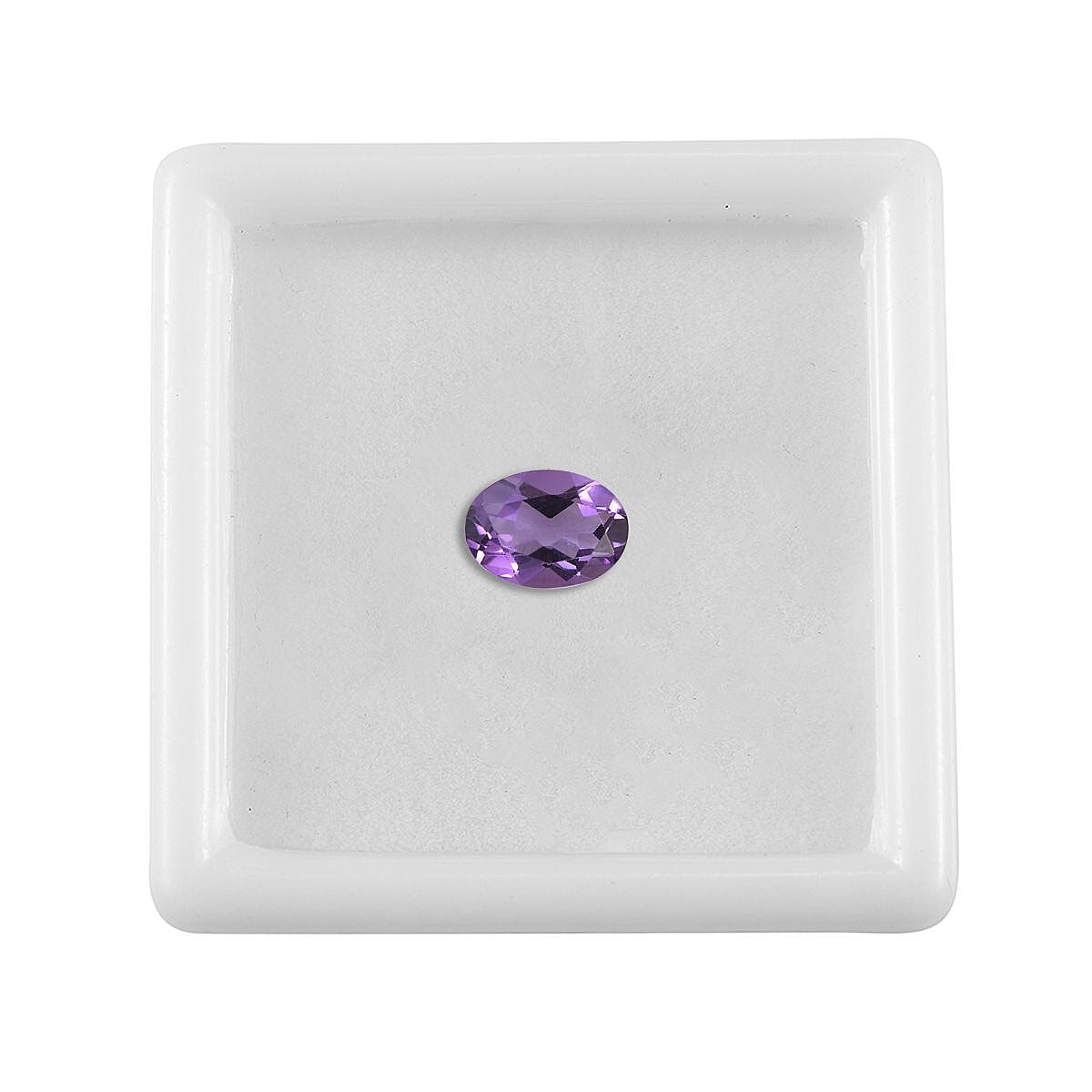 Uruguay Amethyst (Oval 7x5 mm) 0.60 ctw Loose Gemstone