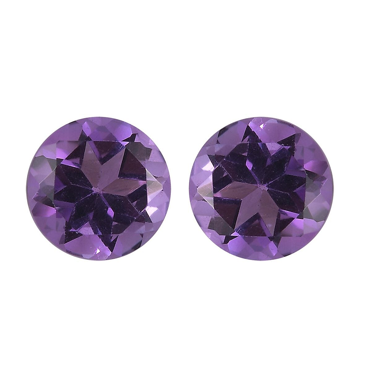 Uruguay Amethyst (Rnd 5 mm) 0.82 ctw Loose Gemstone