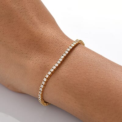 Yellow Gold Over Sterling Silver / 7.25 Inches - Product card gallery slide 3 (10178064711993)