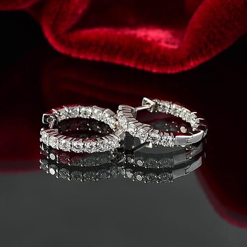 Rhodium Over Sterling Silver - Product card gallery slide 2 (10178064875833)
