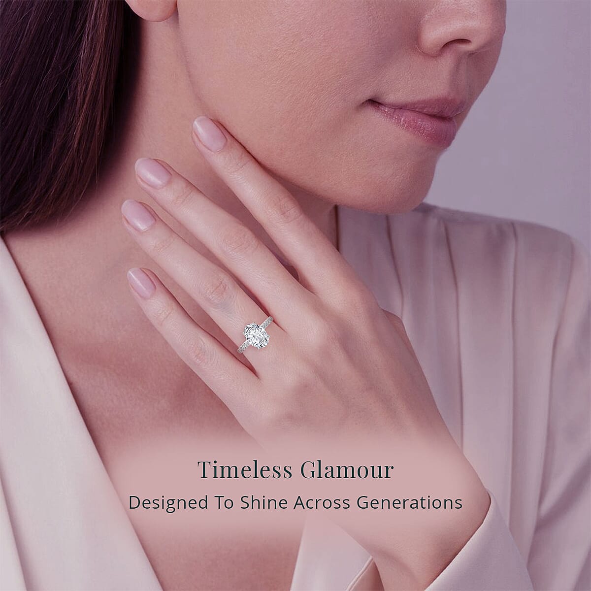 IGI Certified Luxuriant Lab Grown Diamond EF VS 3.00 ctw Ring in 950 Platinum (Size 11.0) image number 1