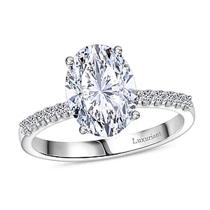 IGI Certified Luxuriant Lab Grown Diamond EF VS 3.00 ctw Ring in 950 Platinum (Size 9.0)