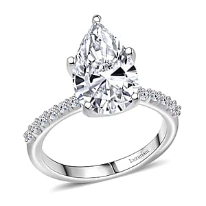 IGI Certified Luxuriant Lab Grown Diamond EF VS 3.00 ctw Ring in 950 Platinum (Size 6.0) 5.38 Grams