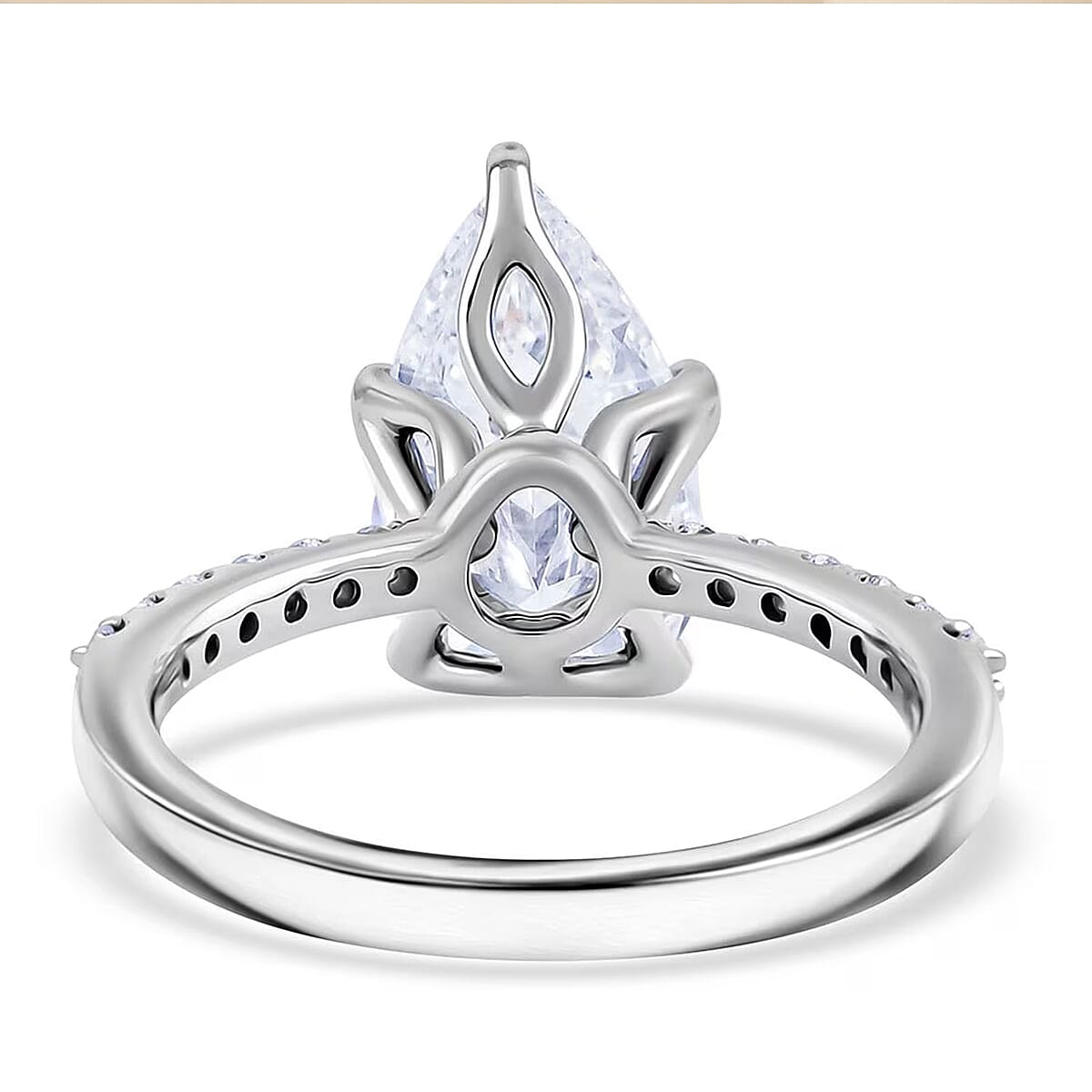 IGI Certified 950 Platinum Luxuriant Lab Grown Diamond (EF-VS) Ring (Size 7.5) (5.38 g) (Del. in 10-15 Days) 3.00 ctw image number 7