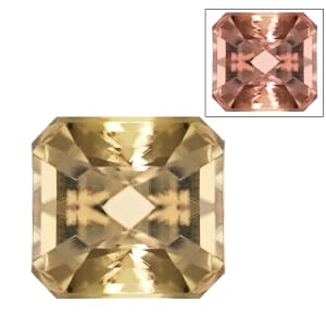 Certified and Appraised Asscher Cut AAAA Turkizite (Sqr Free Size) 5.00 ctw