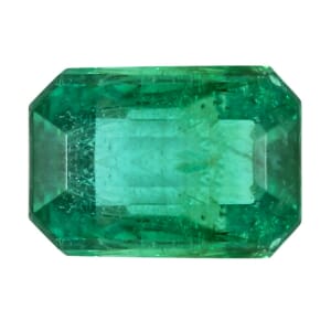 Asscher Cut AAAA Gemfields Emerald (Oct 7x5 mm) 1.00 ctw