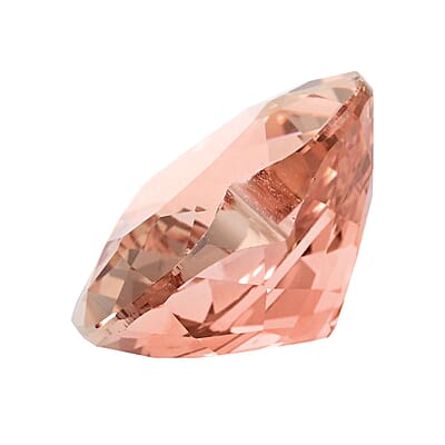 Certified and Appraised AAAA Marropino Morganite (Hrt 15 mm) 10.00 ctw