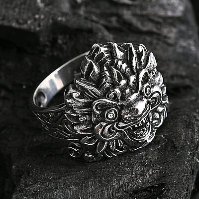 Sterling Silver Ring, Silver Wt. 6 g