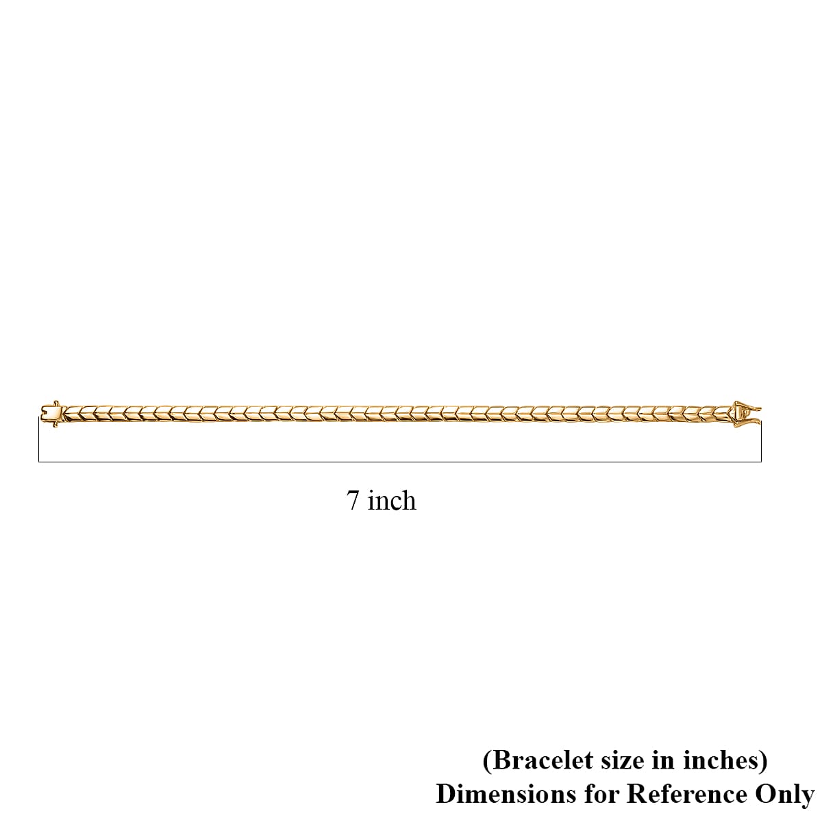 Luxoro 10K Yellow Gold Linking Bracelet (6.50 In) 6.7 Grams image number 4