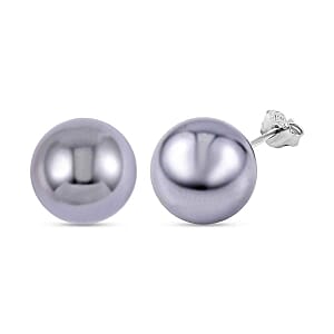 Terahertz 10.00 ctw Earrings in Rhodium Over Sterling Silver