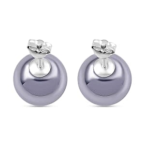 Terahertz 10.00 ctw Earrings in Rhodium Over Sterling Silver