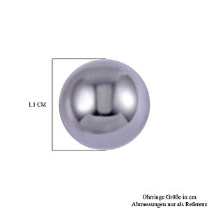 Terahertz 10.00 ctw Earrings in Rhodium Over Sterling Silver