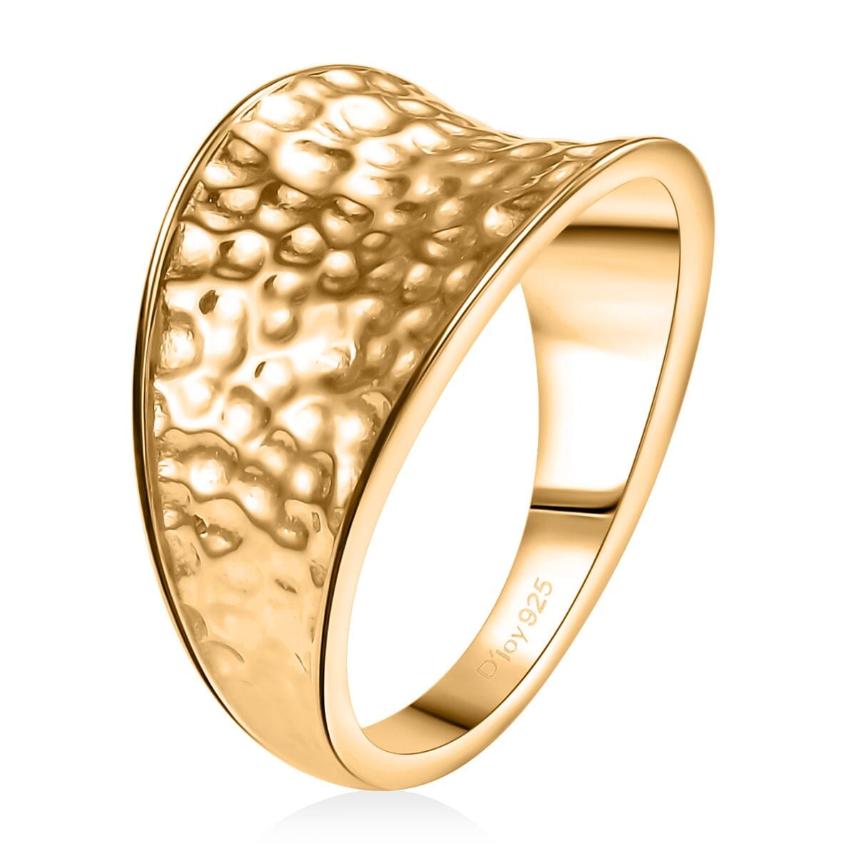 D'Joy Passport to Turkey Fancy Ring in 18K Vermeil Yellow Gold Over Sterling Silver (Size 7.0) 5.60 Grams image number 3