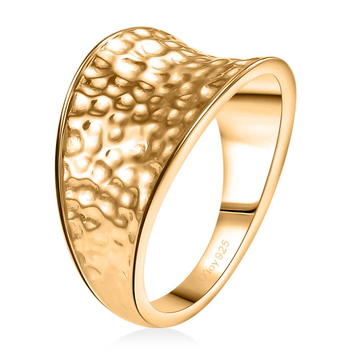D'Joy Passport to Turkey Fancy Ring in 18K Vermeil Yellow Gold Over Sterling Silver (Size 9.0) 5.60 Grams image number 3