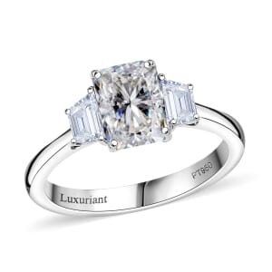 Luxuriant Lab Grown Diamond EF-VS 2.25 ctw Ring in 950 Platinum (Size 7.0) 5.10 Grams