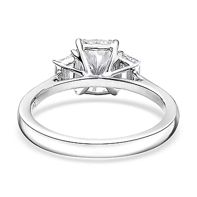 Luxuriant Lab Grown Diamond EF-VS 2.25 ctw Ring in 950 Platinum (Size 8.0) 5.10 Grams