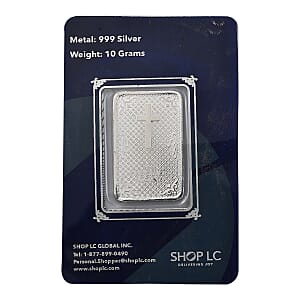 999.9 Fine Silver Line of Faith Bible Bar (10 g) (Del. in 10-12 Days)