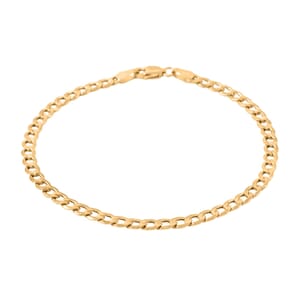 3.5mm Cuban Chain Bracelet in 14K Yellow Gold (7.00 In) 1.65 Grams