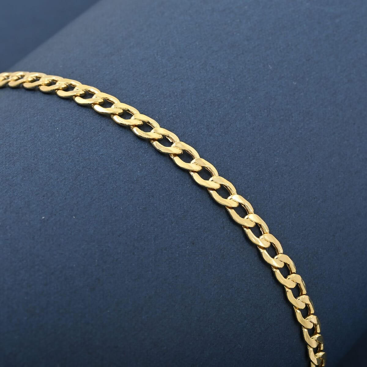 3.5mm Cuban Chain Bracelet in 14K Yellow Gold (7.00 In) 1.65 Grams image number 1