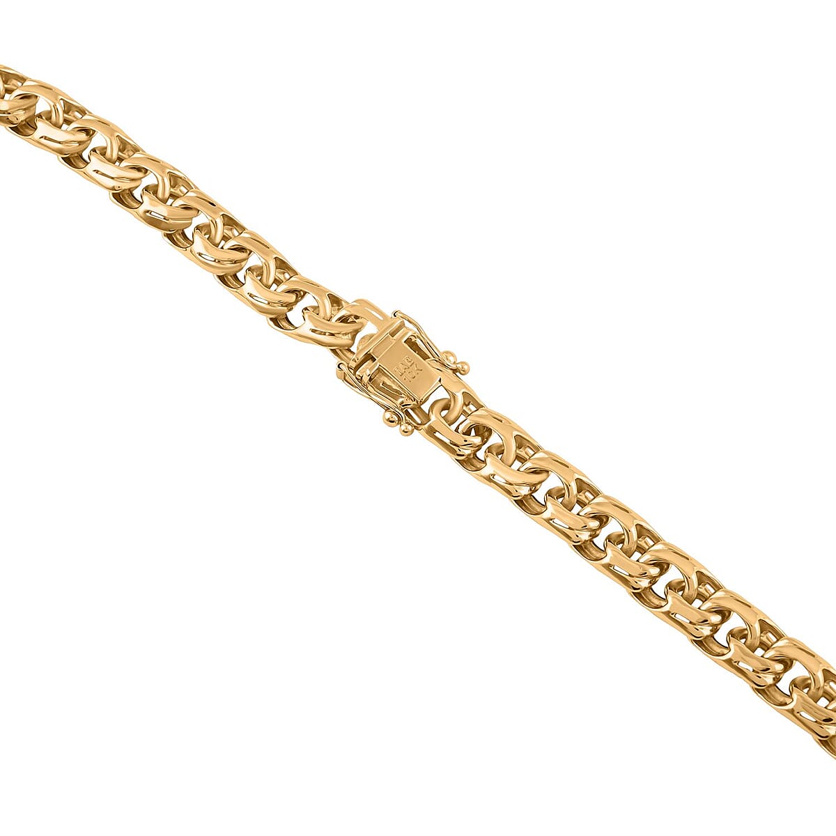 9.8mm Chino Chain Necklace in 10K Yellow Gold 32.4 Grams 22 Inches image number 2