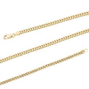 2.8mm Franco Chain Necklace in 10K Yellow Gold 12.9 Grams 28 Inches