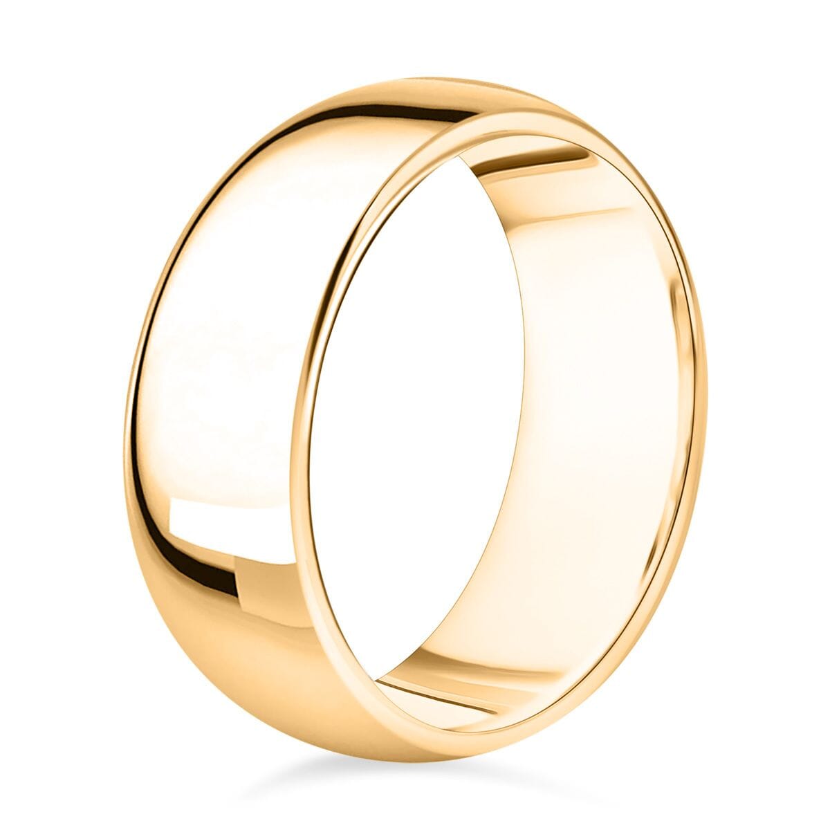 10K Yellow Gold 7mm Wedding Band Ring (Size 8.0) (5.84 g) image number 3
