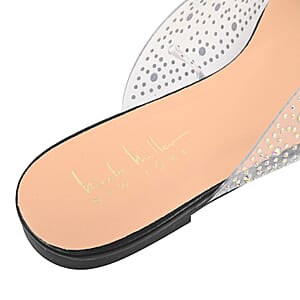Nicole Miller Black Rhinestone Mule 7