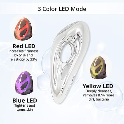 LAB Life & Beauty Titan Silver Eight Technology Ultimate Skincare Device (Lifetime Warranty)