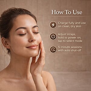 LAB Life & Beauty Elysium Collum LED Neck & Jawline Mask (Lifetime Warranty)