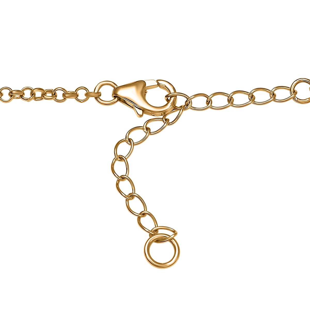 D'Joy Passport to Turkey 18K Vermeil Yellow Gold Over Sterling Silver Filigree Necklace 18 Inches 16.50 Grams image number 4