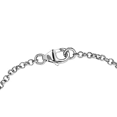 Luxuriant Lab Grown Diamond G-H SI 1.50 ctw Floral Cascade Bracelet in Rhodium Over Sterling Silver (7.25 In) 7 Grams