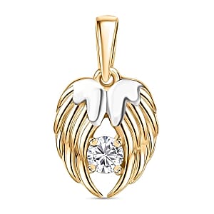 D'Joy Moissanite 0.20 ctw Pendant in Sterling Silver