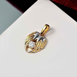 D'Joy Moissanite 0.20 ctw Pendant in Sterling Silver
