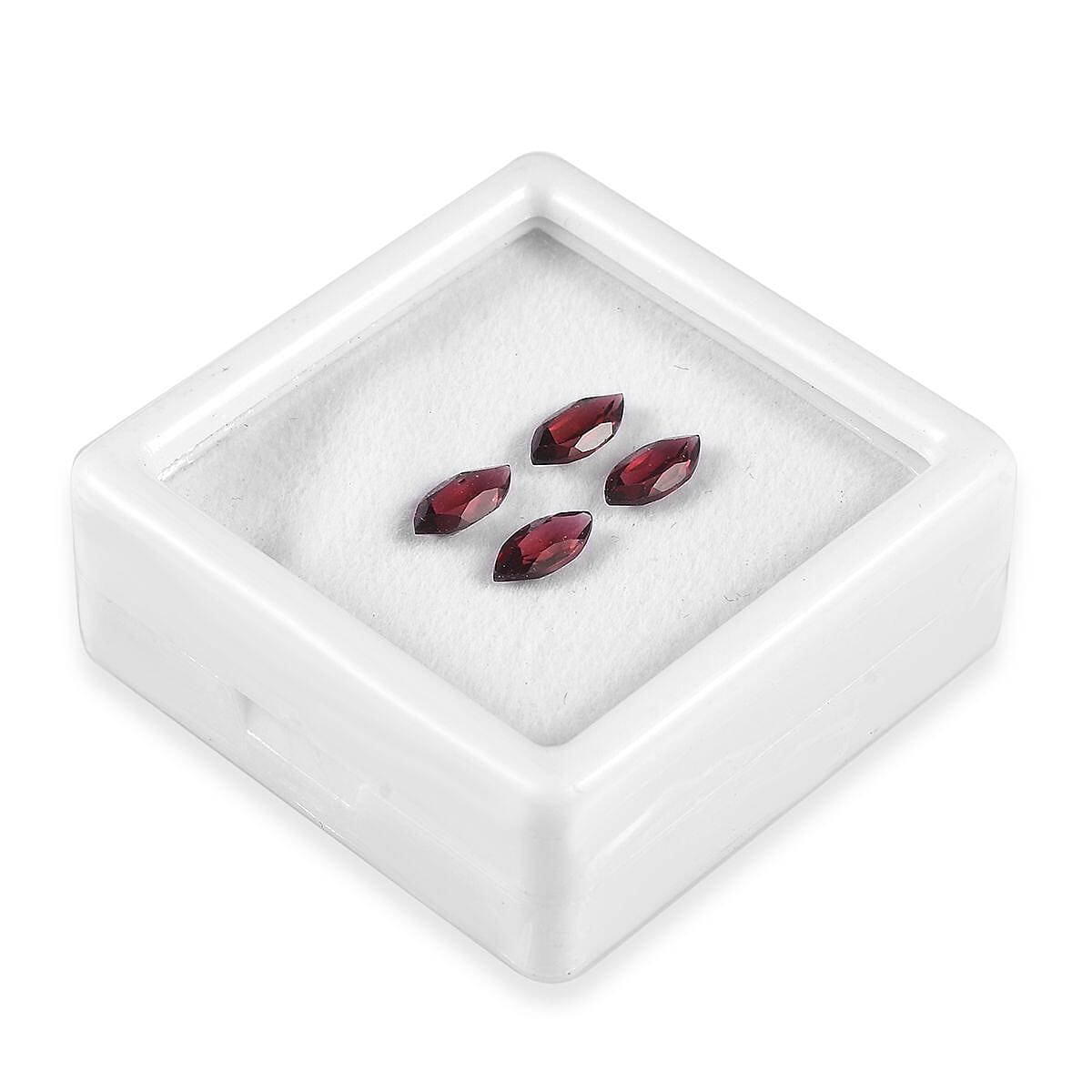 Mozambique Garnet Set of 4 (Mrq 8x4 mm) 2.54 ctw Loose Gemstone