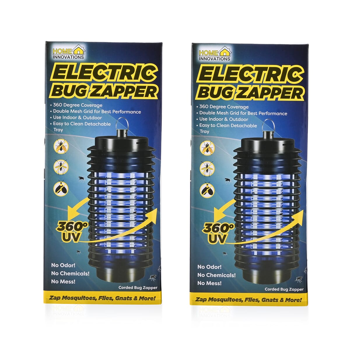 Home Innovations Set of 2 Electronic Bug Zappers image number 0