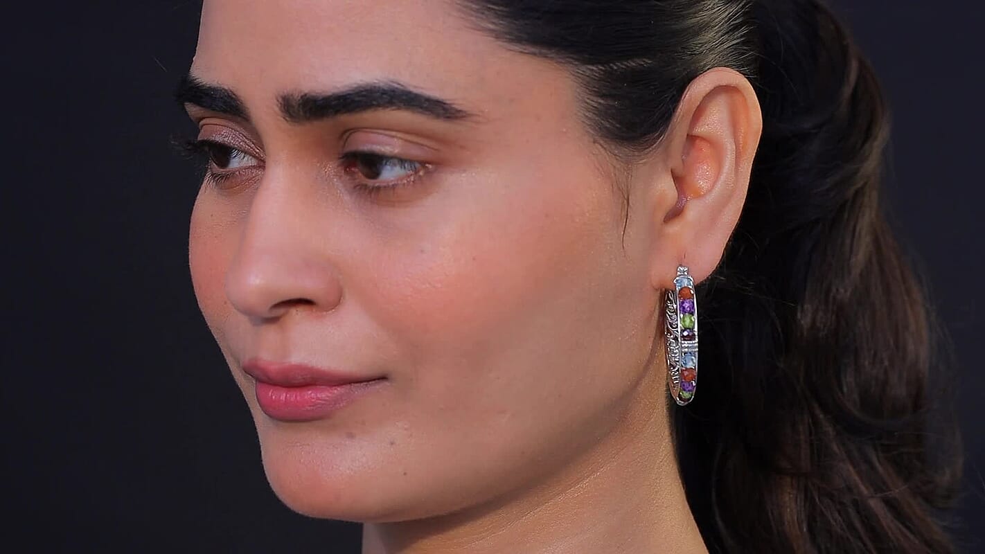 BES1121  Pure Brass  PD01  Earring